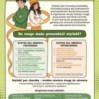 Plakat: Zdrowie bez nadmiaru (młodzież)