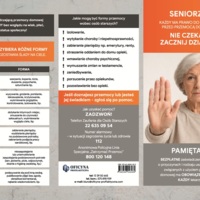 Broszura: Przemoc Seniorzy