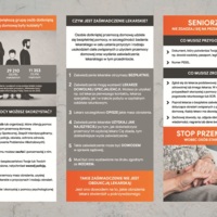Broszura: Przemoc Seniorzy