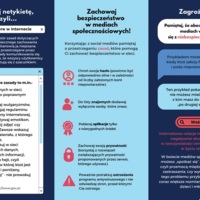 Broszura:  Social Media (Dzieci i młodzież)
