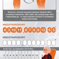 Łamigłówka: „Profilaktyczny Trening Umysłu Seniora - Myśl sprawnie, żyj aktywnie!”
