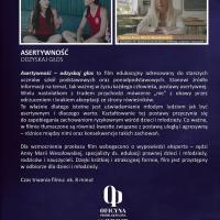 Film:  Asertywność – odzyskaj głos