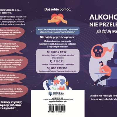 Broszura:  Alkohol Młodzież