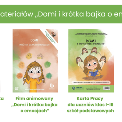Pakiet startowy „Domi i krótka bajka o emocjach”