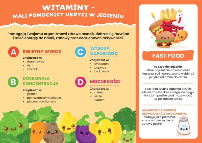 Broszura:  Zdrowe odżywianie