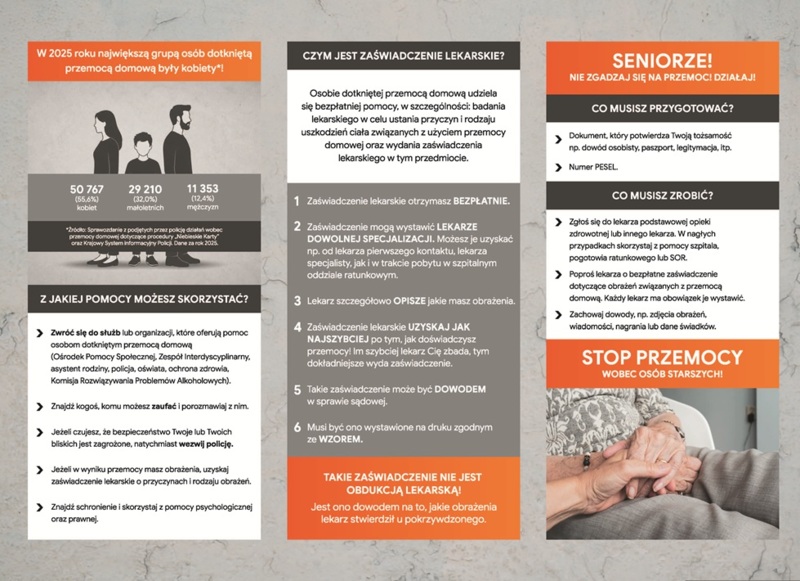 Broszura: Przemoc Seniorzy