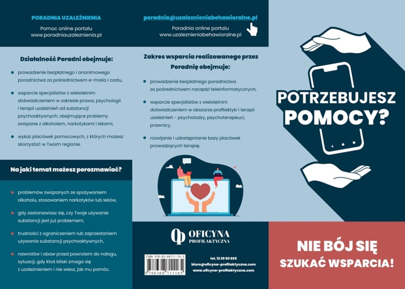 Broszura: Telefony Wsparcia (Dzieci i młodzież)